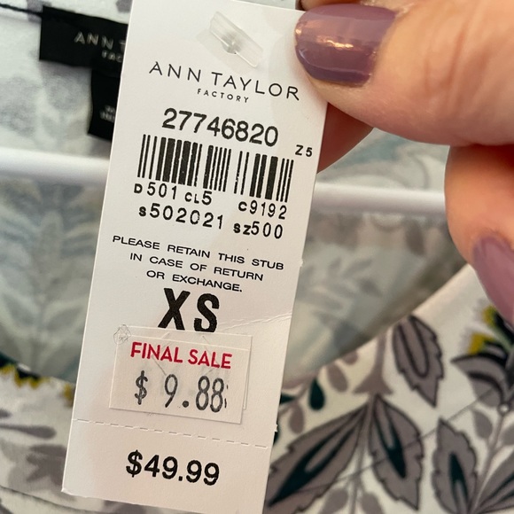 Ann Taylor Factory knit top - Picture 2 of 2